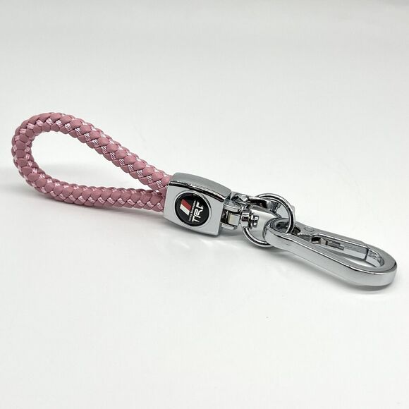 TRD Pink Rope Key Chain Clip Holder for Toyota Racing Development Tundra Tacoma - Picture 4 of 9